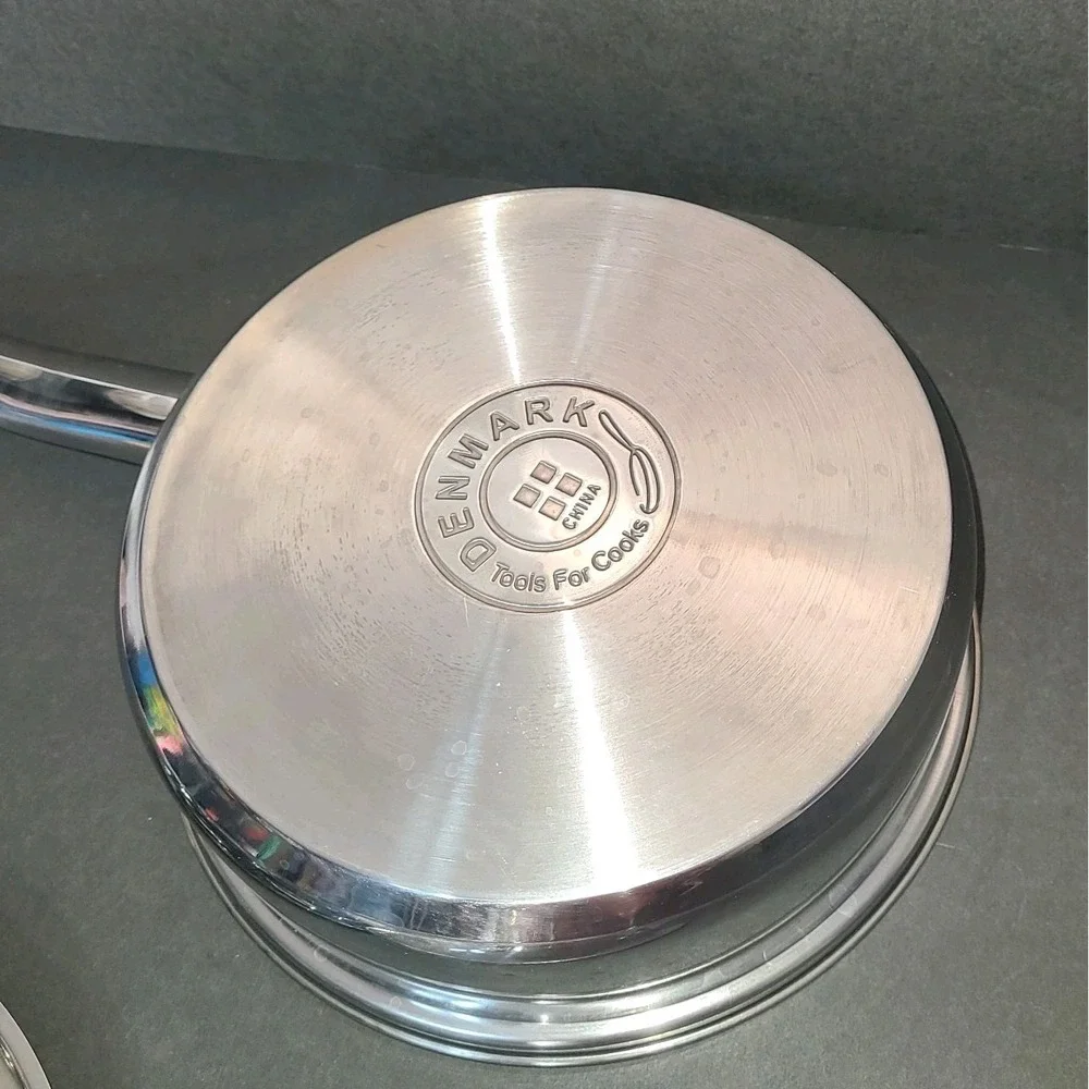 Tools for Cooks Denmark Stainless Steel Egg Poacher Pan with 4-Cup Nonstick